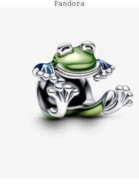 PANDORA climbing frog charm S925 ALE